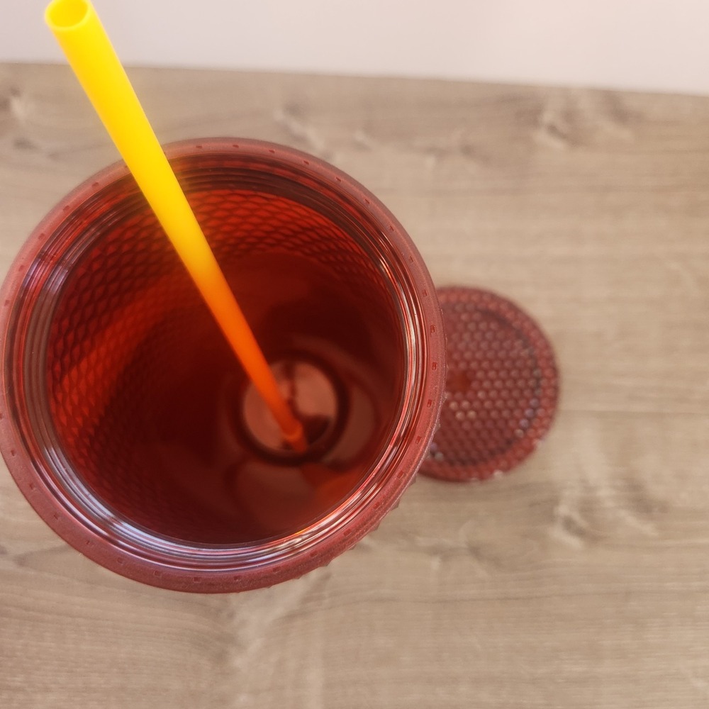 New 2024 USC Trojans Starbucks Studded 24oz Red Cold Drink Tumbler Southern Cal - Picture 5 of 7